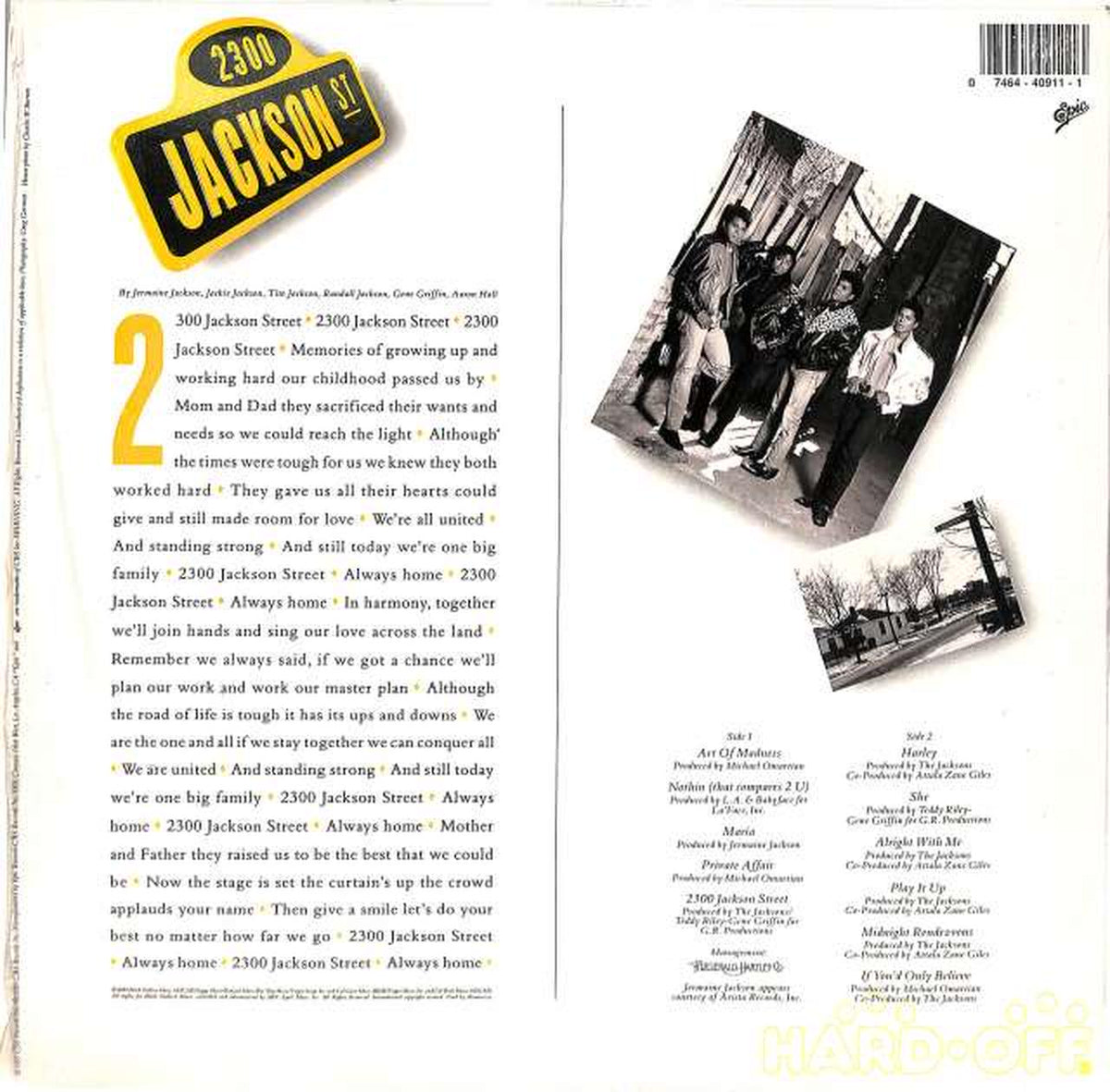 EPIC Jacksons '2300 JACKSON STREET' OE40911 (imported)