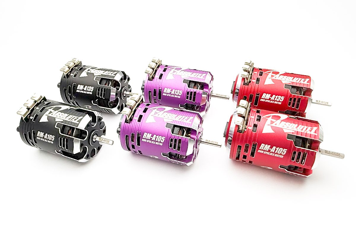 REVED RM-A135P ABSOLUTE 1 Motor for Drift 13.5T (Purple) - BanzaiHobby
