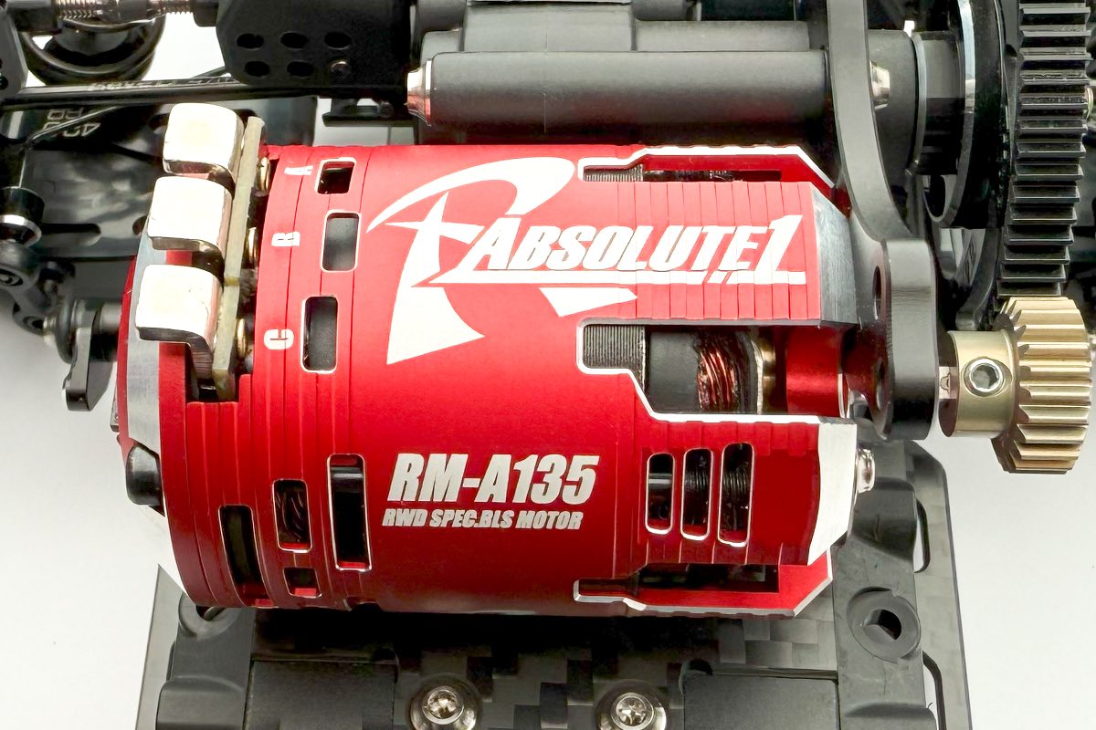 REVED RM-A135P ABSOLUTE 1 Motor for Drift 13.5T (Purple) - BanzaiHobby