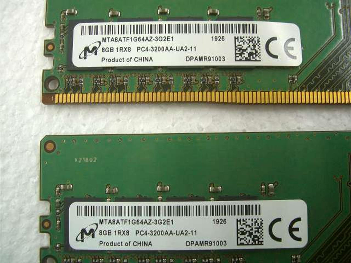 CRUCIAL DDR4 Memory 8GB x 2 Packs (Total 16GB) CT8G4DFS832A.8FE1