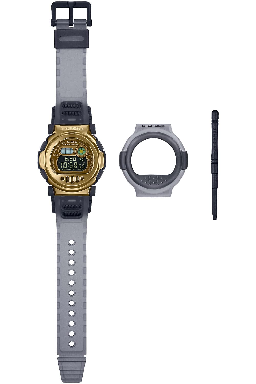 [G-SHOCK] [カシオ] 腕時計 【国内正規品】 Bluetooth搭載 G-B001MVB-8JR メンズ グレースケルトン - BanzaiHobby
