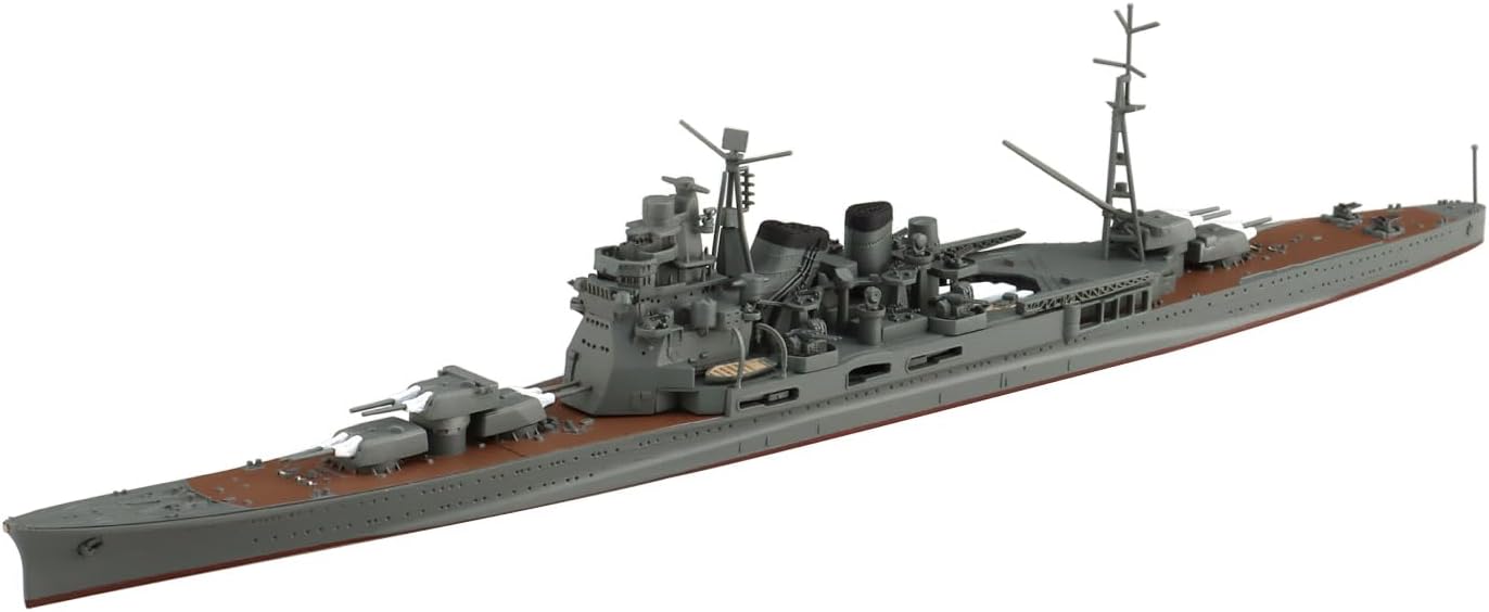 Aoshima WL337 Bunka Kyozai 1/700 Japanese Navy Heavy Cruiser Kaohsiung - BanzaiHobby