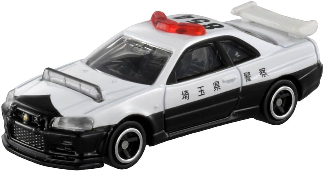 Tomica Box 001 Nissan Skyline GT-R (BNR34) Patrol Car