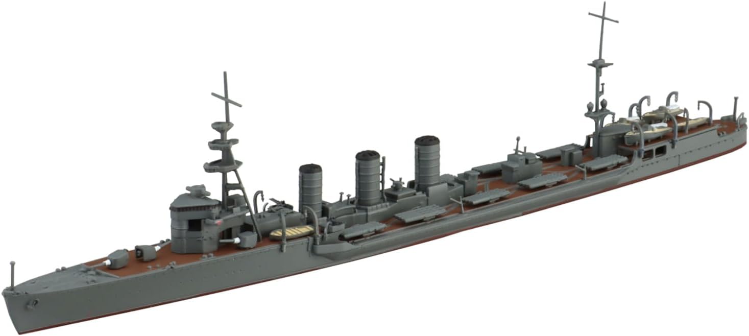 Aoshima 067284 1/700 Bunka Kyozai Water Line Series No.360 Japanese Navy Light Cruiser Oi