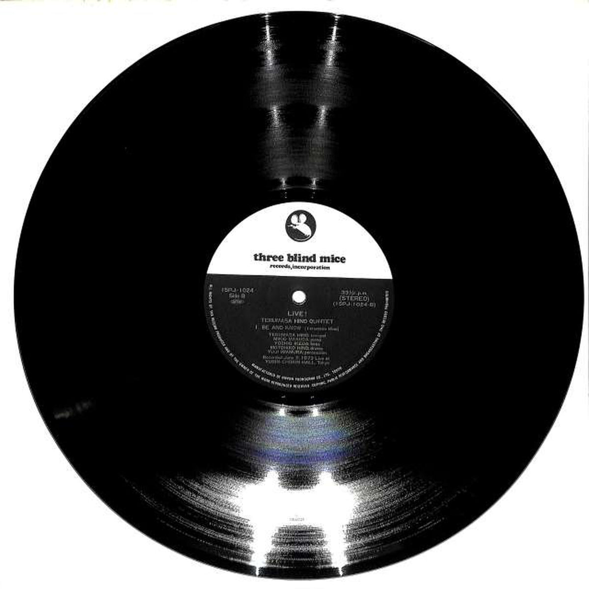 Nippon Phonogram Hino Komasa Quintet 'Live!' 15PJ-1024