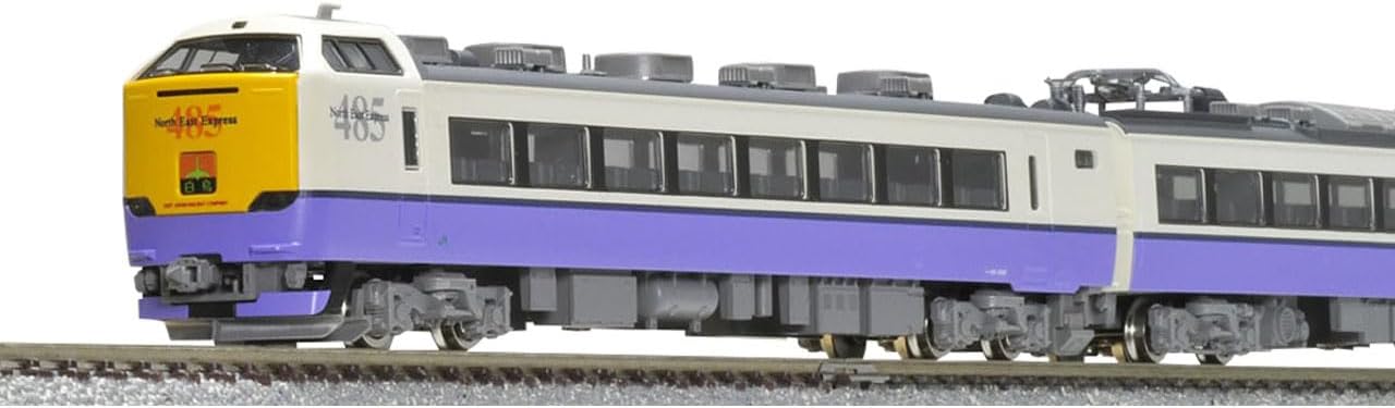 TOMIX 97603 N Gauge JR Series 485-3000 Limited Express (Hakucho) 6 Cars Set