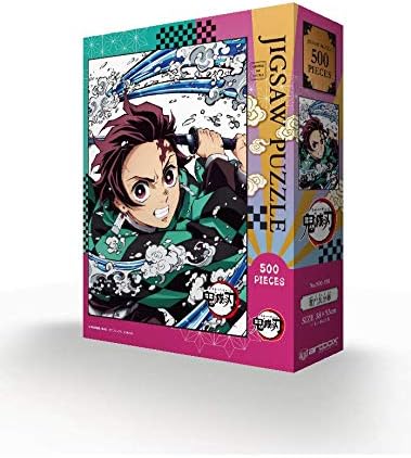 Ensky 500-350 Tanjiro Kamado - Demon slayer (Puzzle, 500 Pieces, 38 x 53 cm)