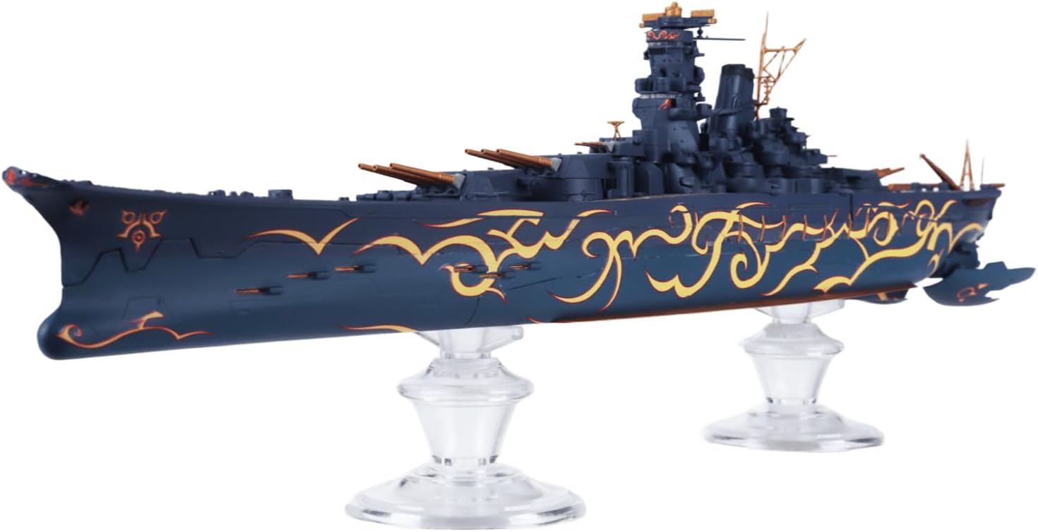 Aoshima 1/700 Fleet of Fog Super Battle Ship Musashi (Arpeggio Of Blue Steel)