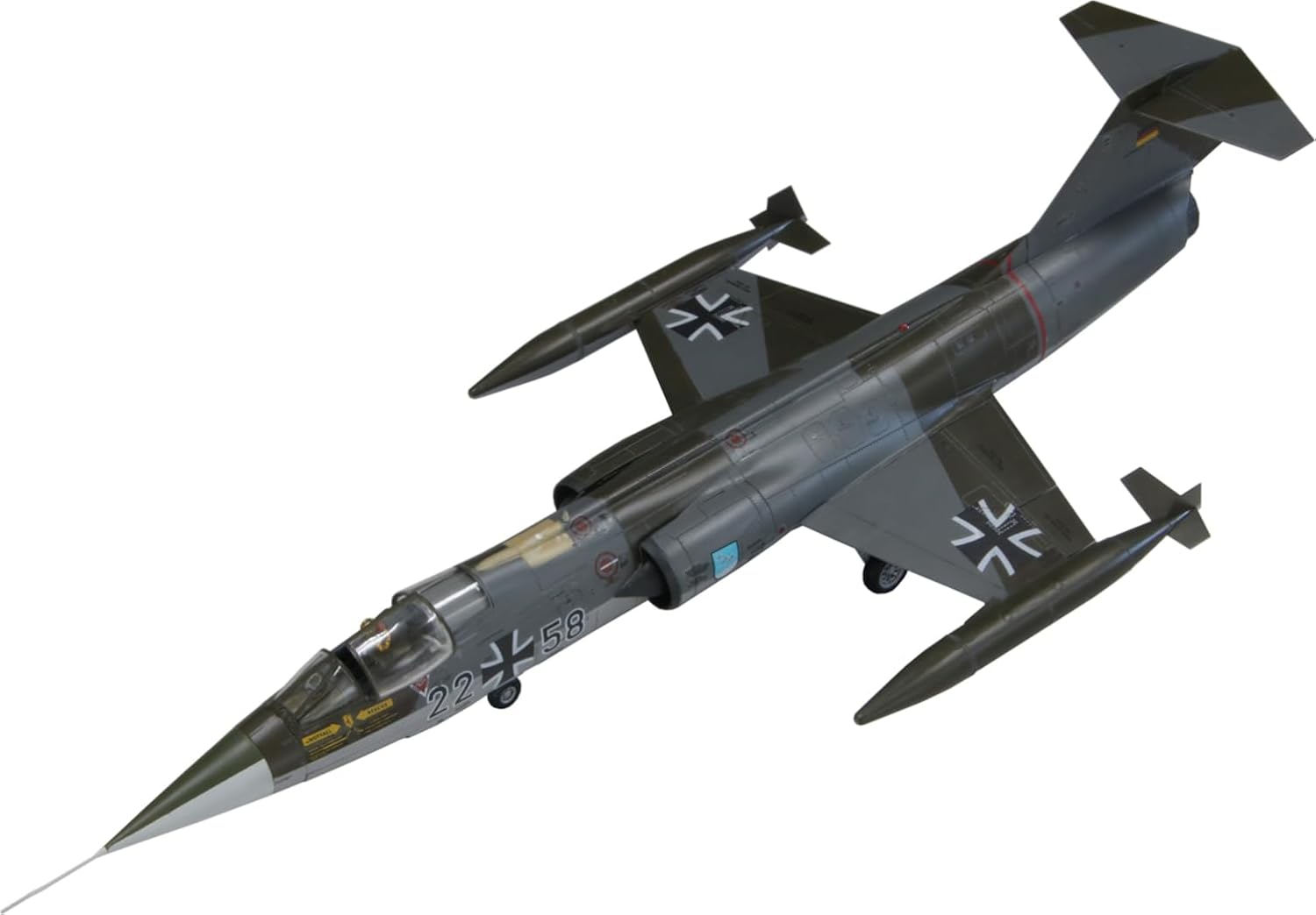 Fine Molds FX10 1/72 West German Air Force Luftwaffe F-104G Jet Fighter