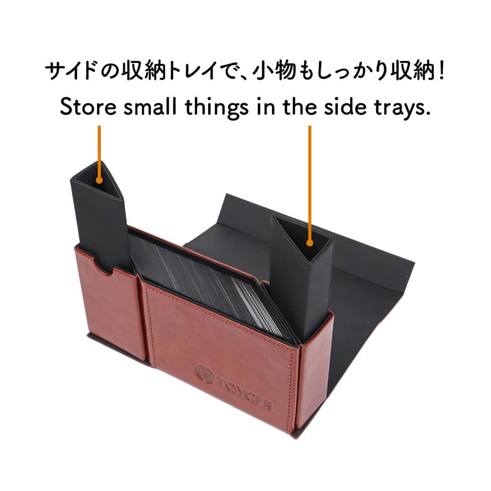 TOYGER DeckSlimmer 世界初の構造のデッキケース (ブラック) - BanzaiHobby