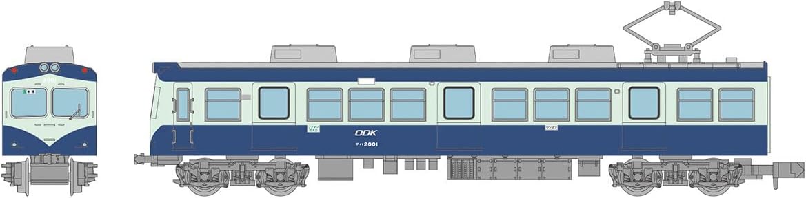 TOMYTEC Railway Collection Choshi Electric Railway 2000 Series Arigato 2001 Formation 2-Car Set