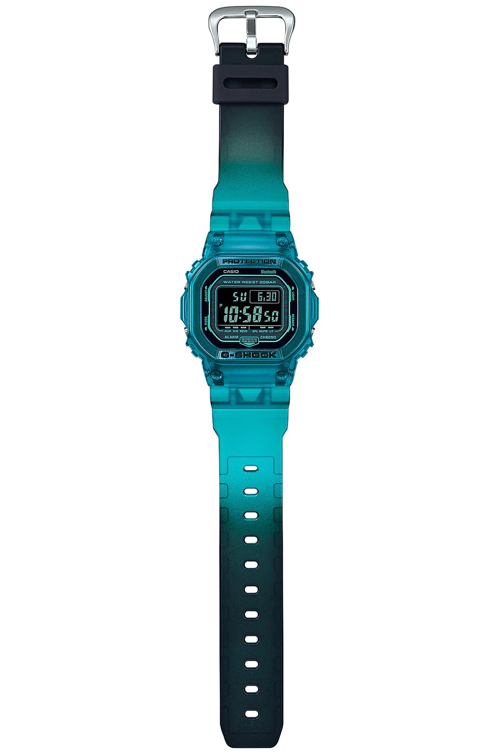『G-SHOCK』ジーショック G-8100 腕時計 ターコイズブルー G-SHOCK - CASIO G-SHOCK G-8100-2JF ターコイズブルー 中古の通販 by