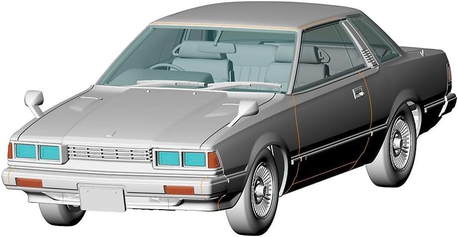 Hasegawa 20731 1/24 Nissan Gazelle (S110) Early model HT 2000XE-II (1979) - BanzaiHobby