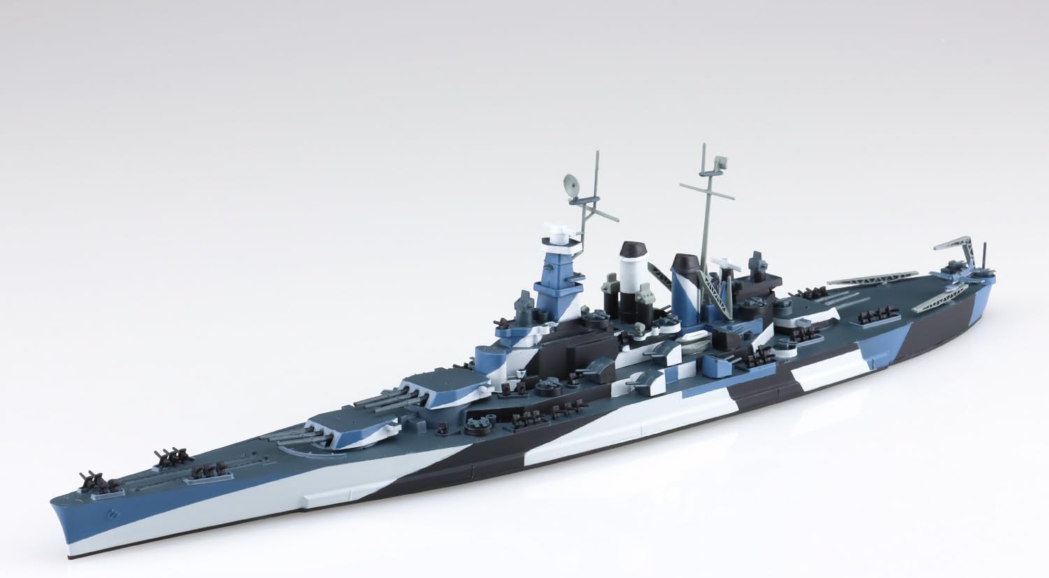 Aoshima WL611 1/700 Water Line No.611 US Navy Battleship North Carolina - BanzaiHobby