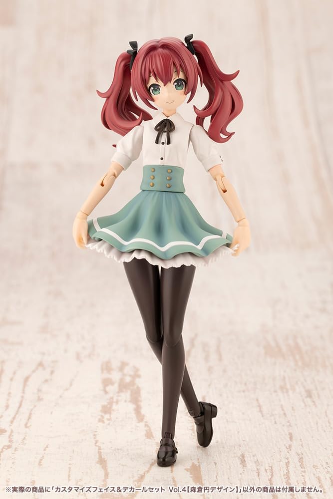 Kotobukiya JK057 1/10 Customized Face & Decal Set Vol.4 [Designed by En Morikura] (Sousai Shojo Teien) - BanzaiHobby