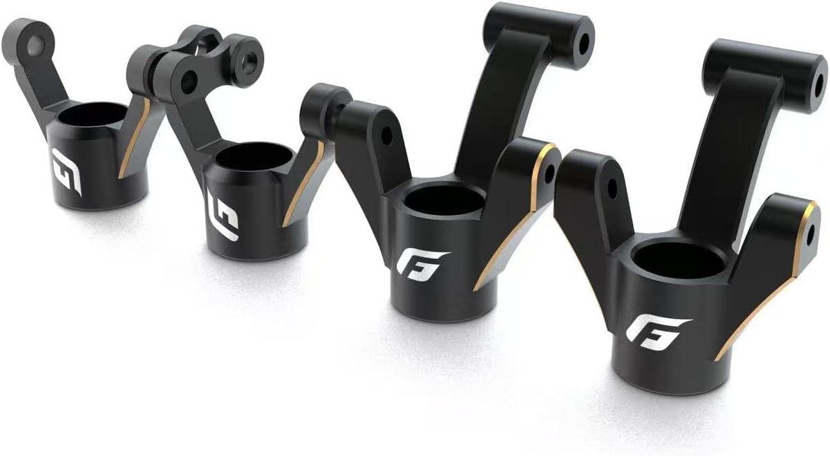 (PO MAY 2026) G-Force G0453 Avante series double Anodized Front and Rear Knuckle Set - BanzaiHobby