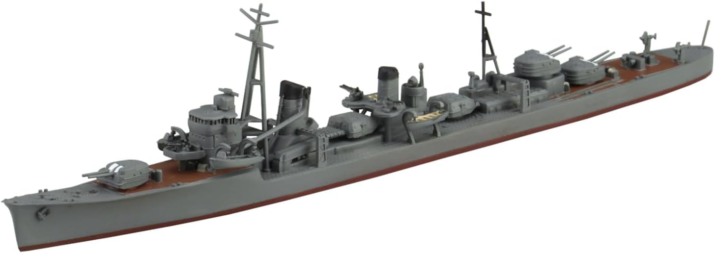 Aoshima 067314 1/700 Bunka Kyozai Water Line Series No.458 Japanese Navy Destroyer Amatsukaze - BanzaiHobby