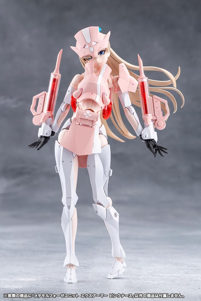 Kotobukiya CX046 Metamorphose Unit Ex-Armor Pink Nurse (Megalomaria Unlimited Universe) - BanzaiHobby