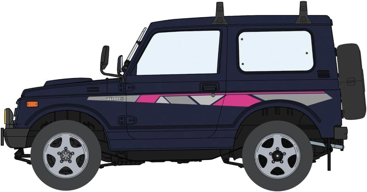 Hasegawa 20744 1/24 Suzuki Jimny (JA11-3) with Base Carrier - BanzaiHobby