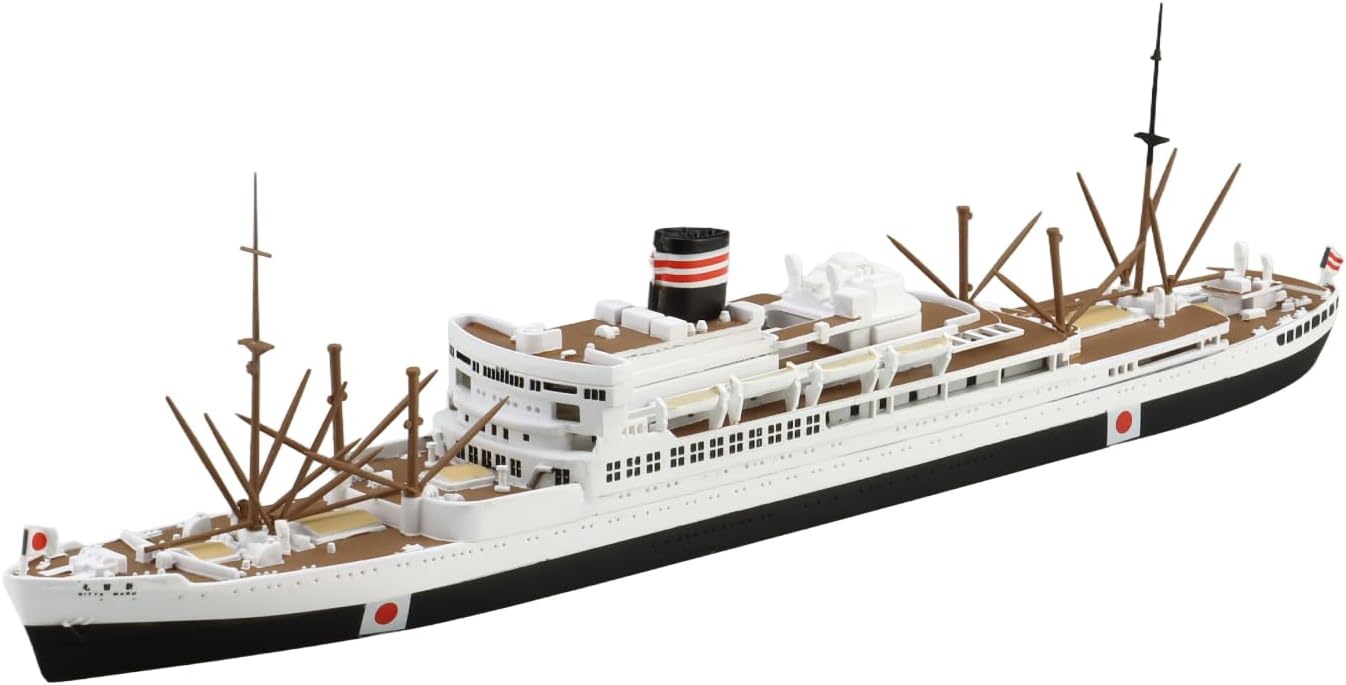 Aoshima WL506 1/700 Water Line Series No. 506 Japanese Passenger Liner Nittamaru