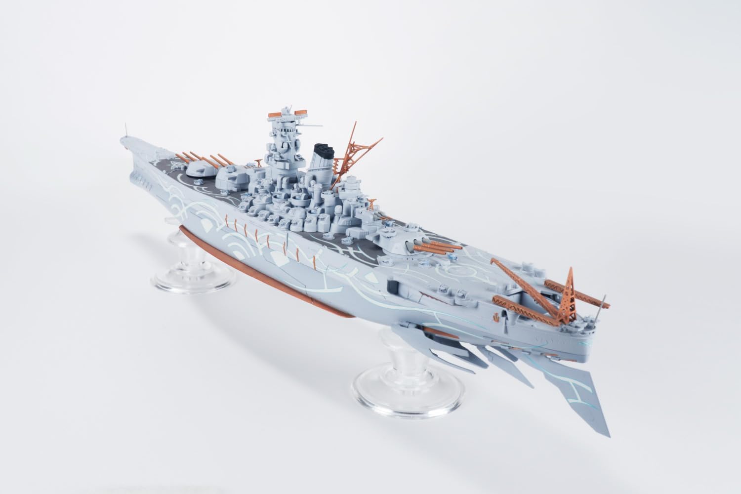 Aoshima 1/700 Fleet of Fog Super Battle Ship Yamato (Arpeggio Of Blue Steel)