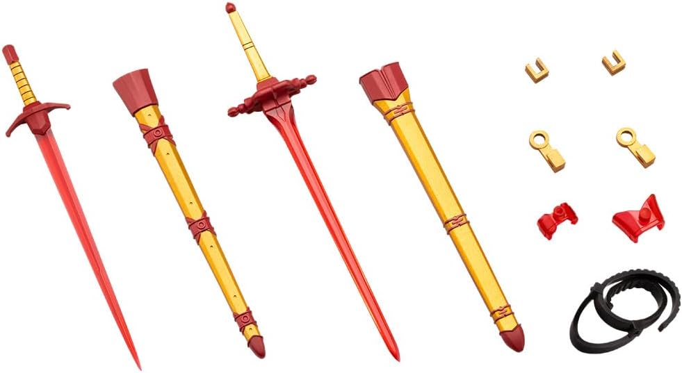 Kotobukiya GE009 M.S.G Modeling Support Goods Virtua Style 09 Sword Set A Flamerite Ver. - BanzaiHobby