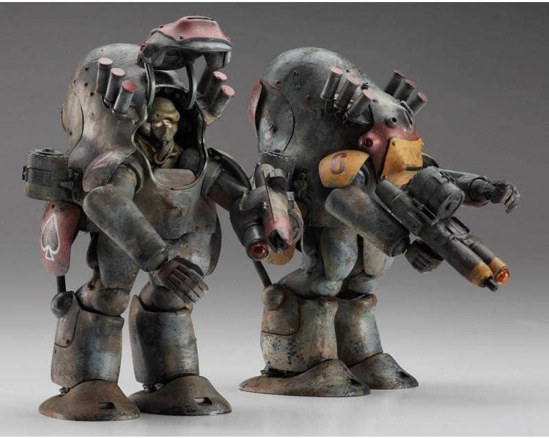 Hasegawa 64107 1/20 Robot Battle V MK44 Ammoknights with Smartgun & Fixed Armgun - BanzaiHobby