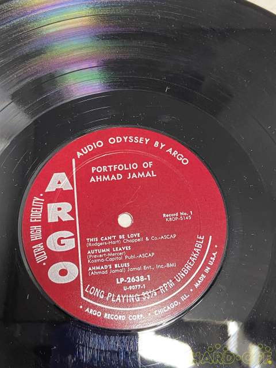 － PORTFOLIO OF AHMAD JAMAL USA edition 2-disc set *Contains scratches