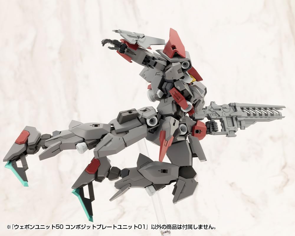 Kotobukiya MW55J M.S.G Modeling Support Goods Weapon Unit 55 Composite Plate Unit 01 Gray Ver. - BanzaiHobby