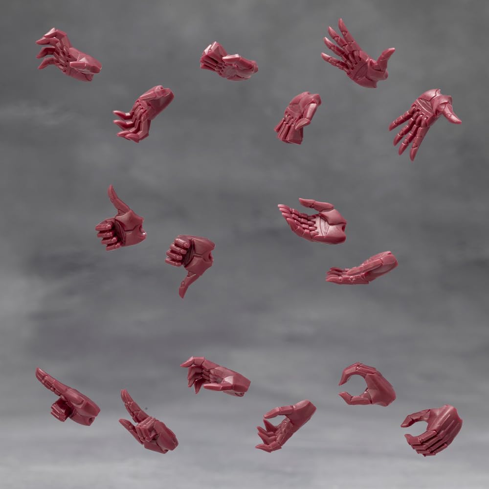 Kotobukiya CX044 MEGALOMARIA M.S.G EX HAND UNIT [Male Type A] RED Ver. (MegaloMaria Unlimited Universe)