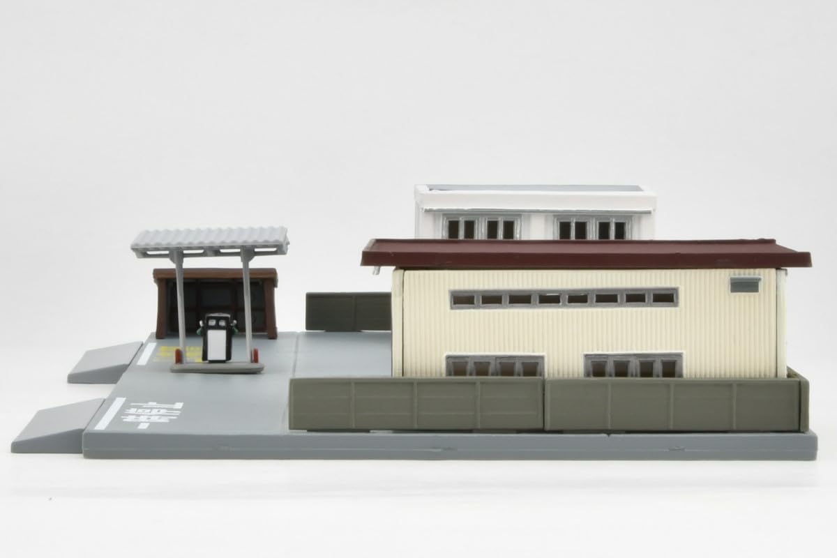 Colección de edificios TOMYTEC 145-2, autobús, oficina, set 2, suministros para dioramas - BanzaiHobby