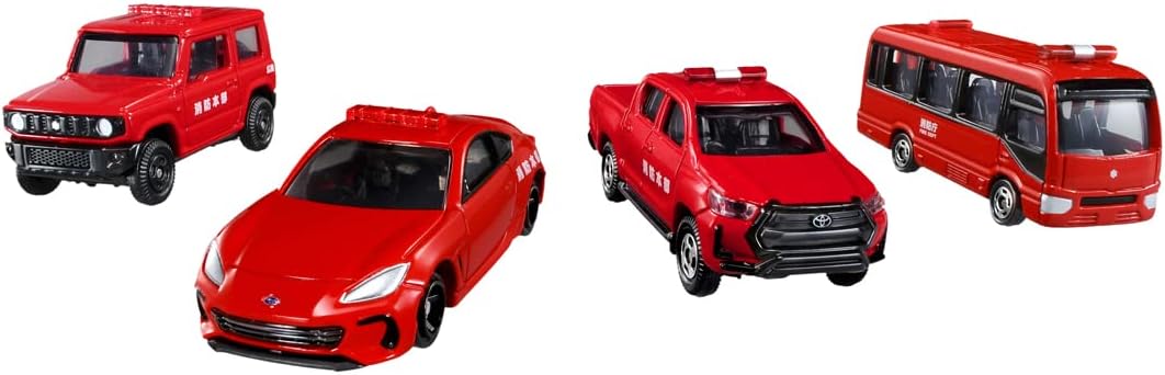 Tomica World Protect the City! Firefighting Vehicle Set