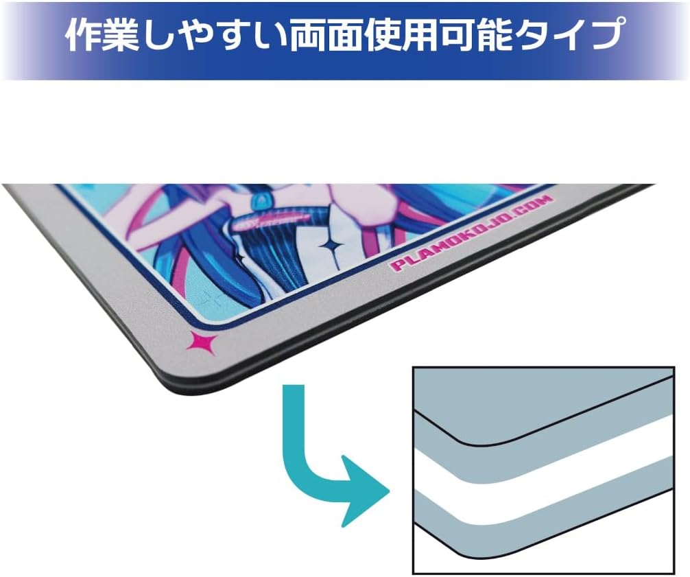 Plamokojo PMKJ-RM12C Mini Cutter Mat Racing Miku 2026 Ver. (C)