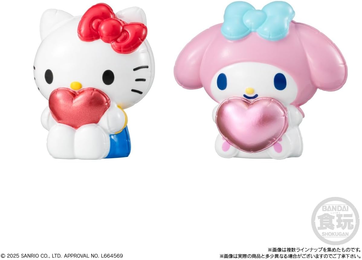 Bandai Puffy Balloon Mascot Sanrio Characters (1Box 10pcs) - BanzaiHobby