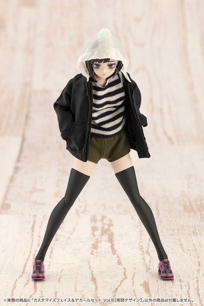 Kotobukiya JK059 1/10 Customized Face & Decal Set Vol.6 [Designed by Amaai] (Sousai Shojo Teien) - BanzaiHobby