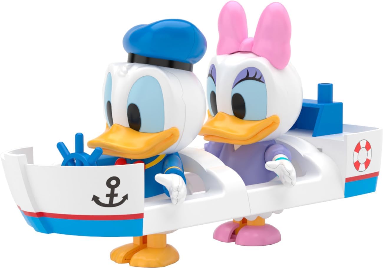 Aoshima RakuPla Tokotoko No. DP-09 Disney Character Donald & Daisy