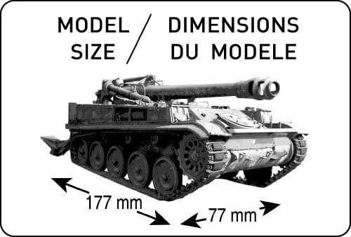 Heller HEL81151 1/35 AMX 13/155 Self-Propelled Howitzer