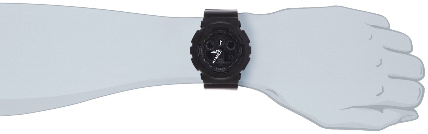 [カシオ]CASIO 腕時計 G-SHOCK(Gショック） GA-100-1A1 海外モデル [逆輸入]