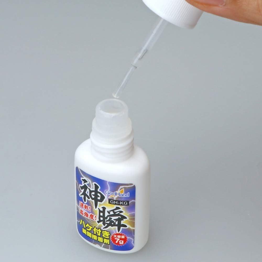 God Hand GH-KG Instant Glue with Brush - BanzaiHobby