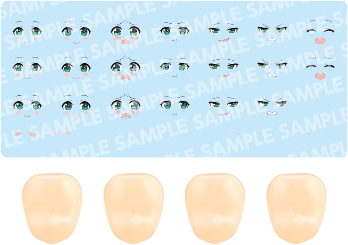 Kotobukiya JK057 1/10 Customized Face & Decal Set Vol.4 [Designed by En Morikura] (Sousai Shojo Teien) - BanzaiHobby