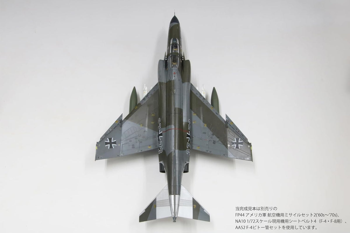 Fine Molds FX13 1/72 F-4F Luftwaffe German Air Force F-4F Jet Fighter JG74 Molders