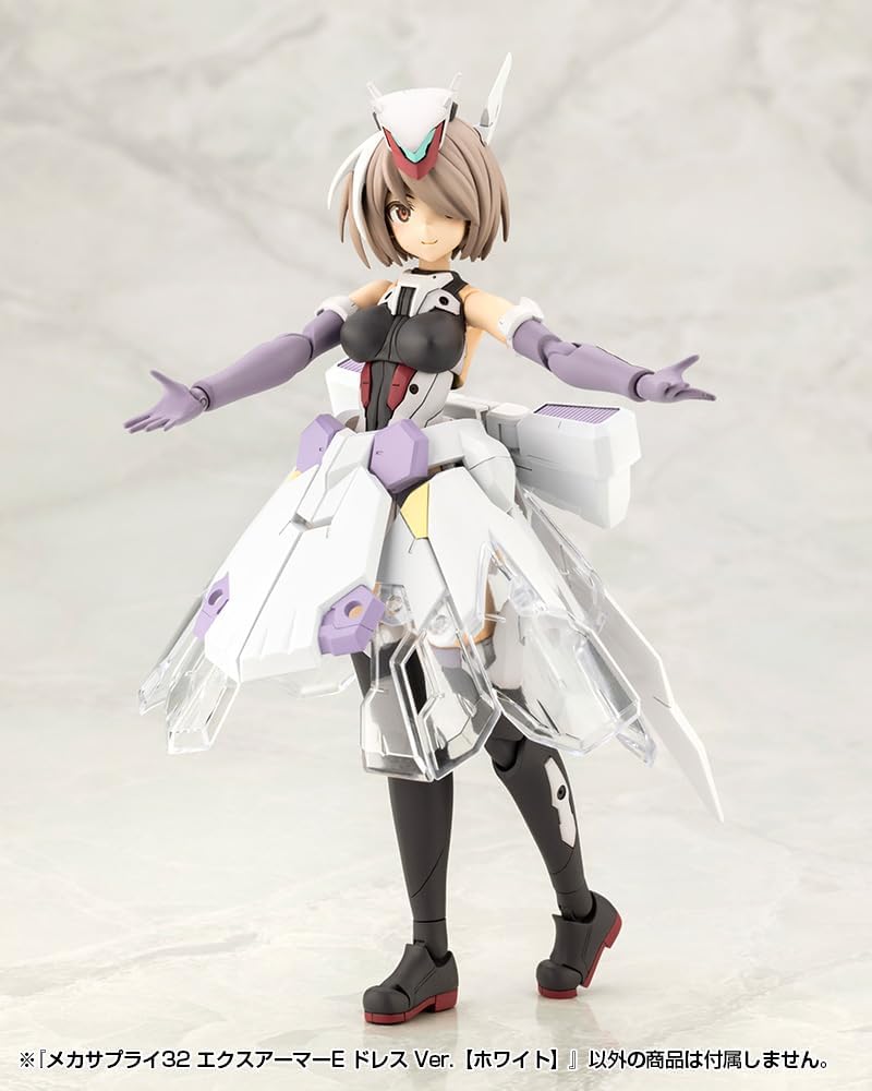 Kotobukiya MJ32 M.S.G Modeling Support Goods, Mecha Supply 32, Ex-Armor E Dress Ver. [White] - BanzaiHobby