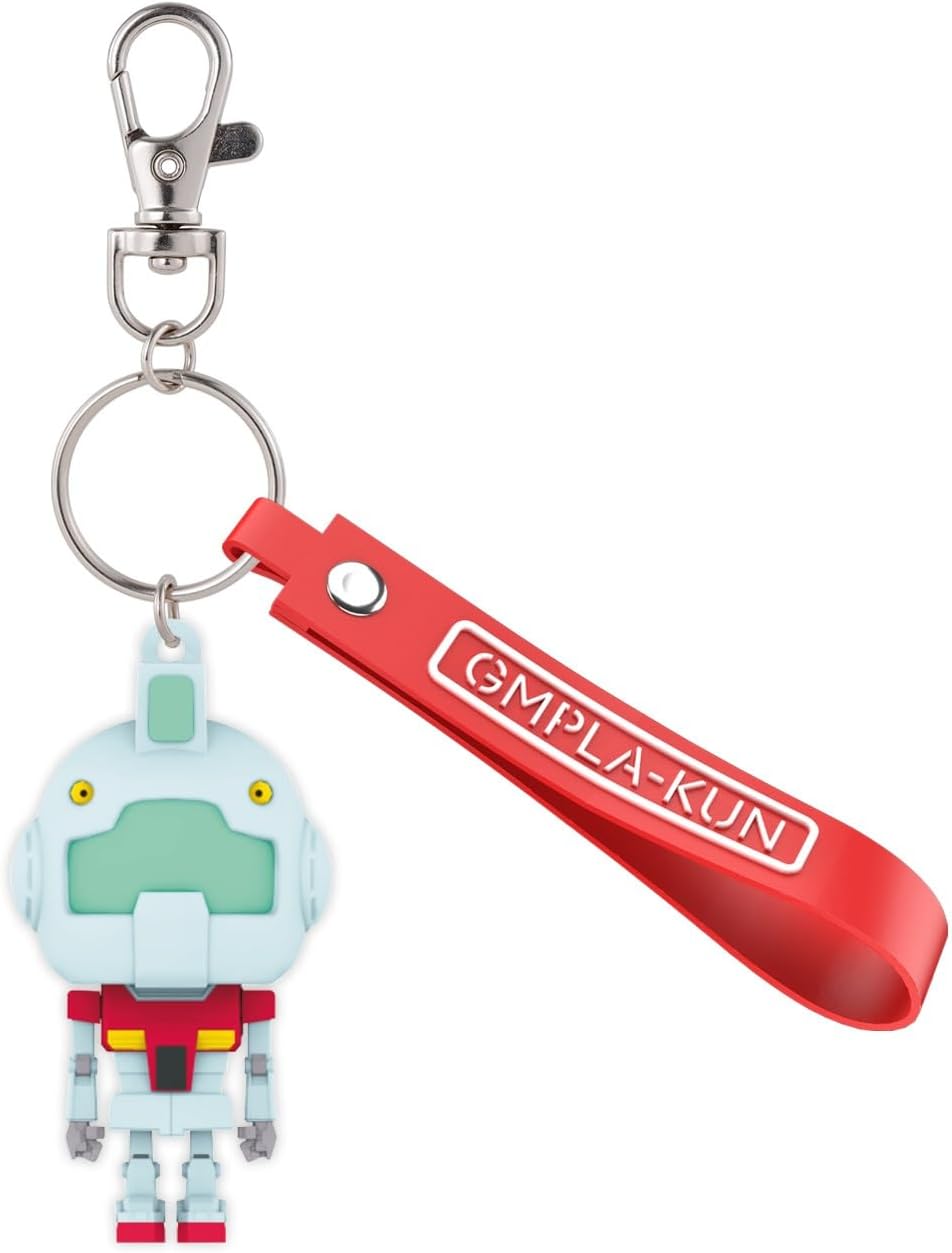 Bandai Gunpla-kun GMpla-Kun 3D Rubber Mascot Keychain