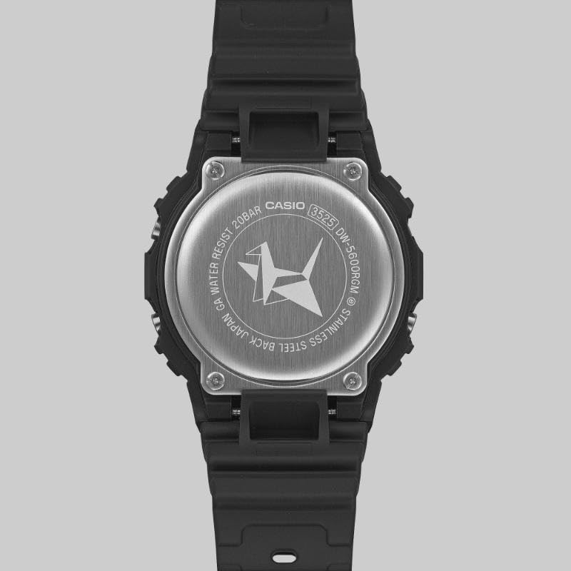 G-SHOCK Gショック ORIGIN オリジン 折り紙 デザイン origami 日本製 限定 カシオ CASIO デジタル 腕時計 ブラック DW-5600RGM-1 メンズサイズ 海外モデル [並行輸入品]