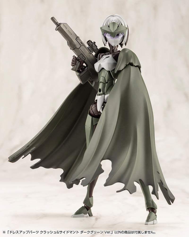 Kotobukiya MO007 M.S.G Modeling Support Goods Dress Up Parts Crash & Side Mantle Dark Green Ver. - BanzaiHobby