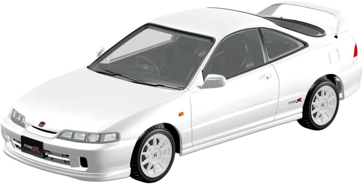 Aoshima 1/32 RakuPla Snap Kit No.22-CW Honda DC2 Integra Type R Championship White