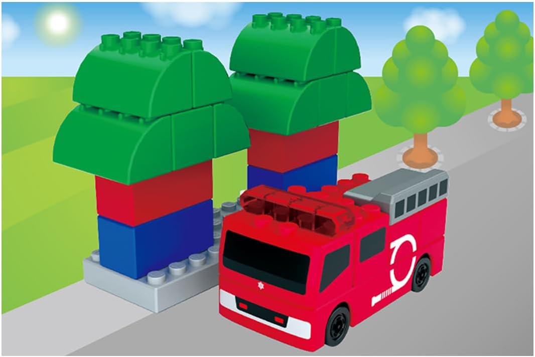 Tomica Plarail Block Vehicle Block Town Box