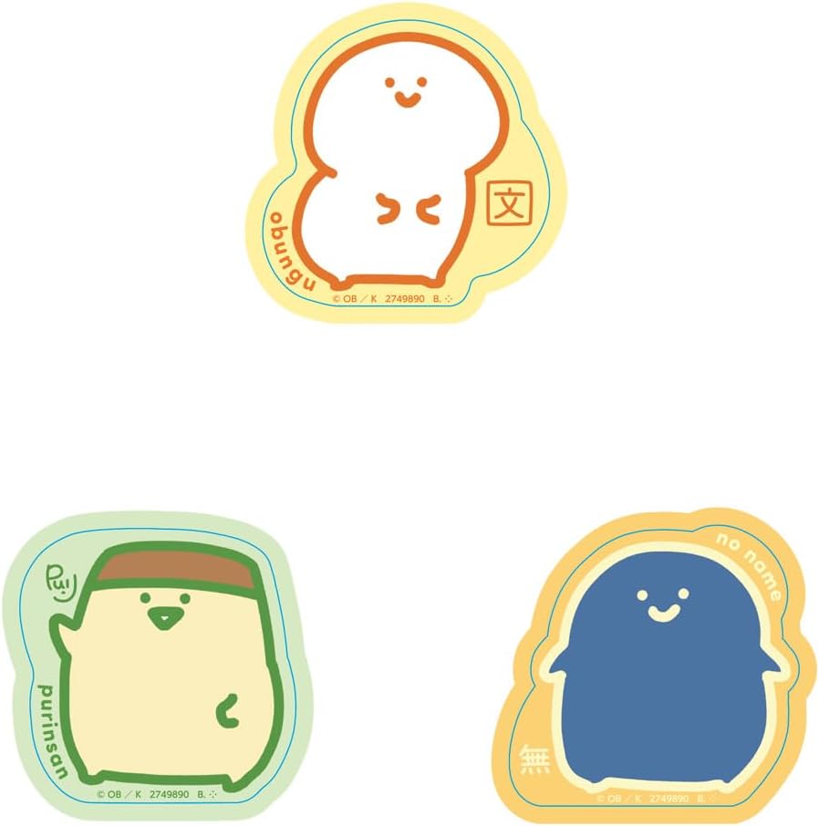 Bandai With Stationery Chara Magnets (set of 14)