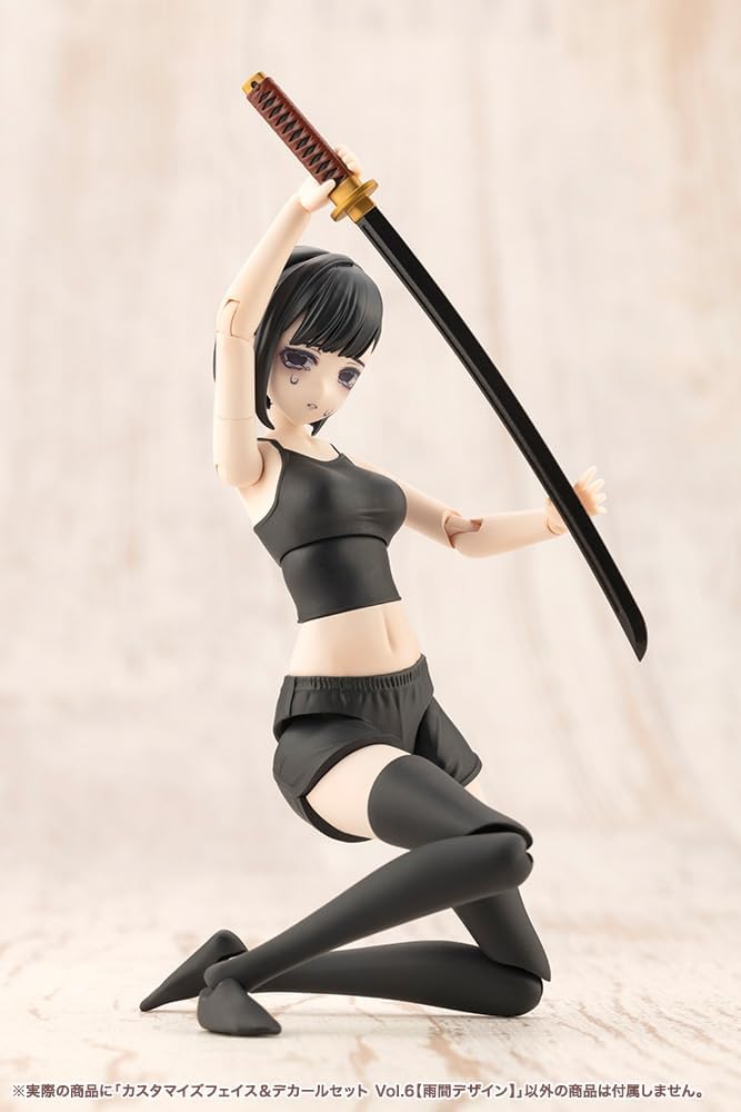 Kotobukiya JK059 1/10 Customized Face & Decal Set Vol.6 [Designed by Amaai] (Sousai Shojo Teien) - BanzaiHobby