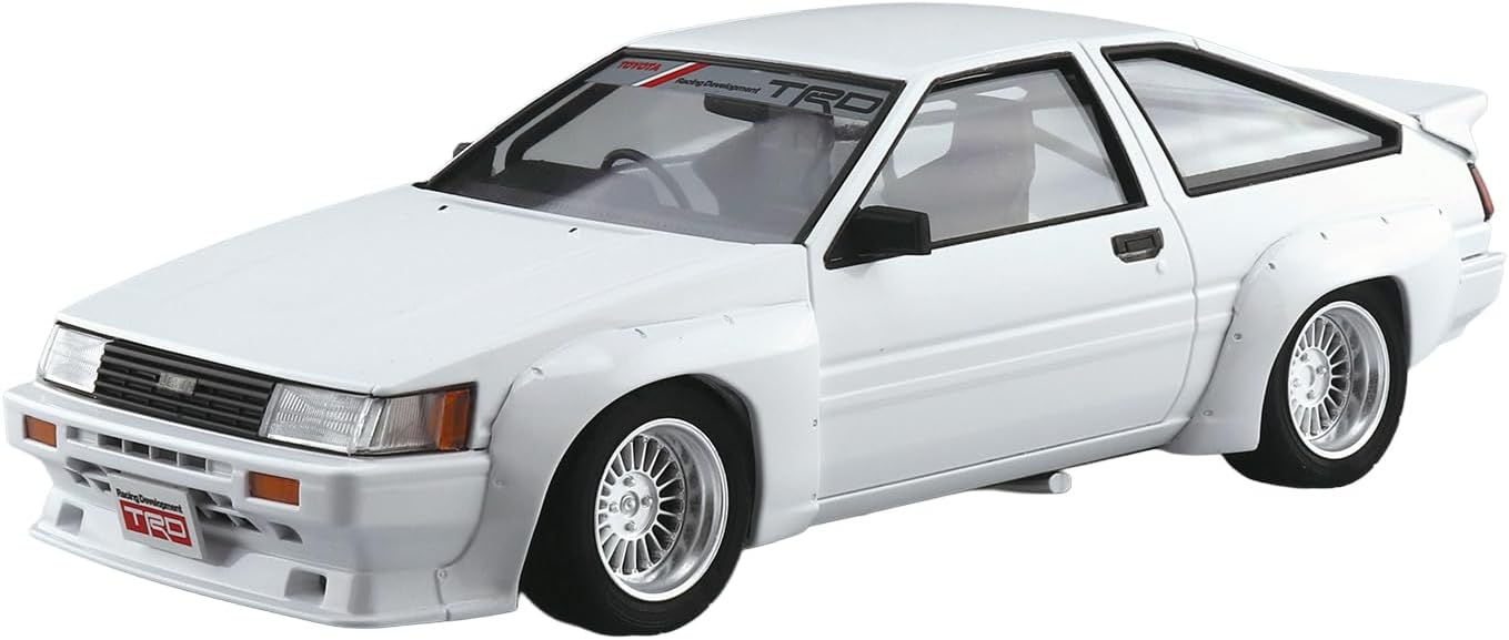 Aoshima 1/24 The Tuned Car No.062 TRD AE86 Corolla Levin N2 Spec '83 (Toyota)